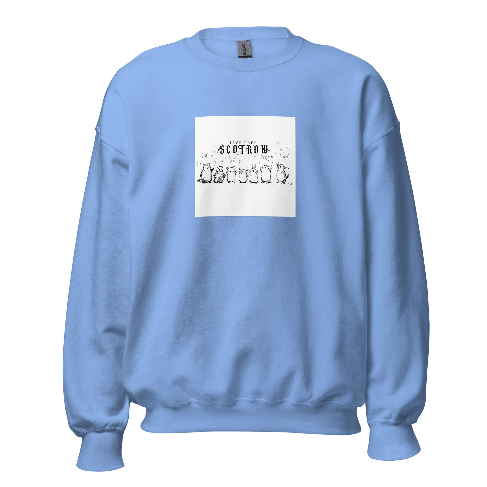 Unisex Hoodie and Sweatshirt Color Collection Grid