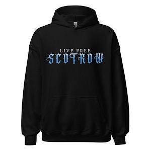 Live Free Scotrow Hoodie | Premium Unisex Pullover