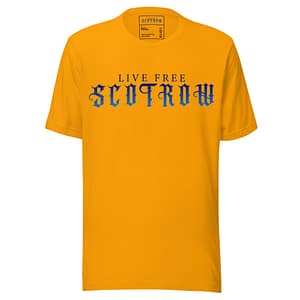 Live Free Scotrow T-Shirt | Premium Unisex Pullover